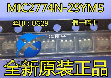 20pcs  ο MIC2774N-29YM5 MICROL ũ ũ UG29 SOT23-5